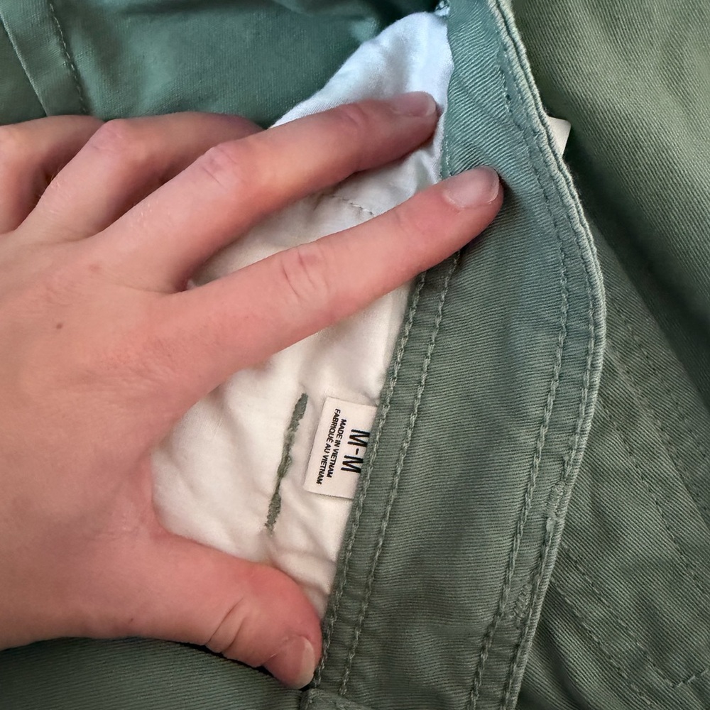 NWT Urban Outfitters Green Cargo Pants - Picture 10 of 11